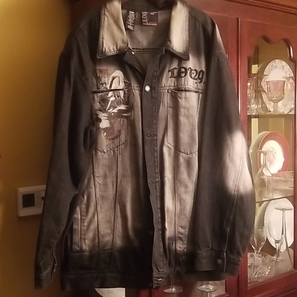 Nwot LOT 29 LUXE Denim Jacket - Picture 1 of 13